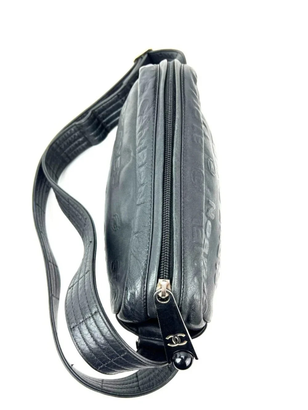 Chanel Unlimited Camera Black Lambskin Vintage Shoulder Bag